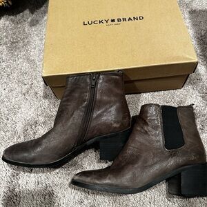 Lucky brand booties